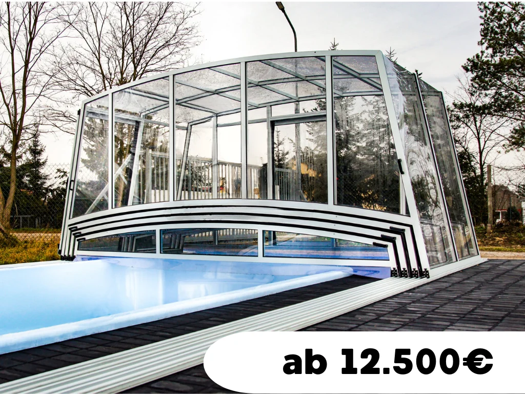 Poolüberdachung Modell Prestige Plus mit hohem Komfort